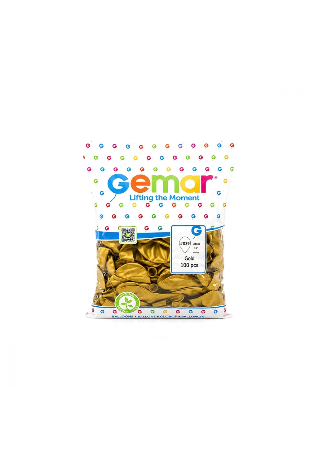 Egonex Gemar Gm-110-39 ( Metalik & Gold ) Balon ( 11 & 28cm & 100pcs )*1x50