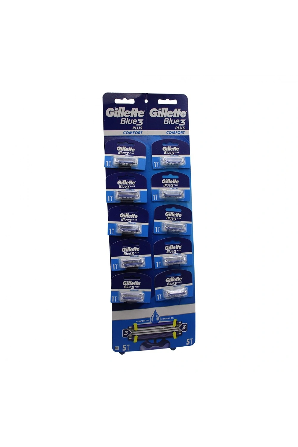 Egonex Gillette Blue3 Saplı Jilet Kartelalı ( 10pcs )*1x12