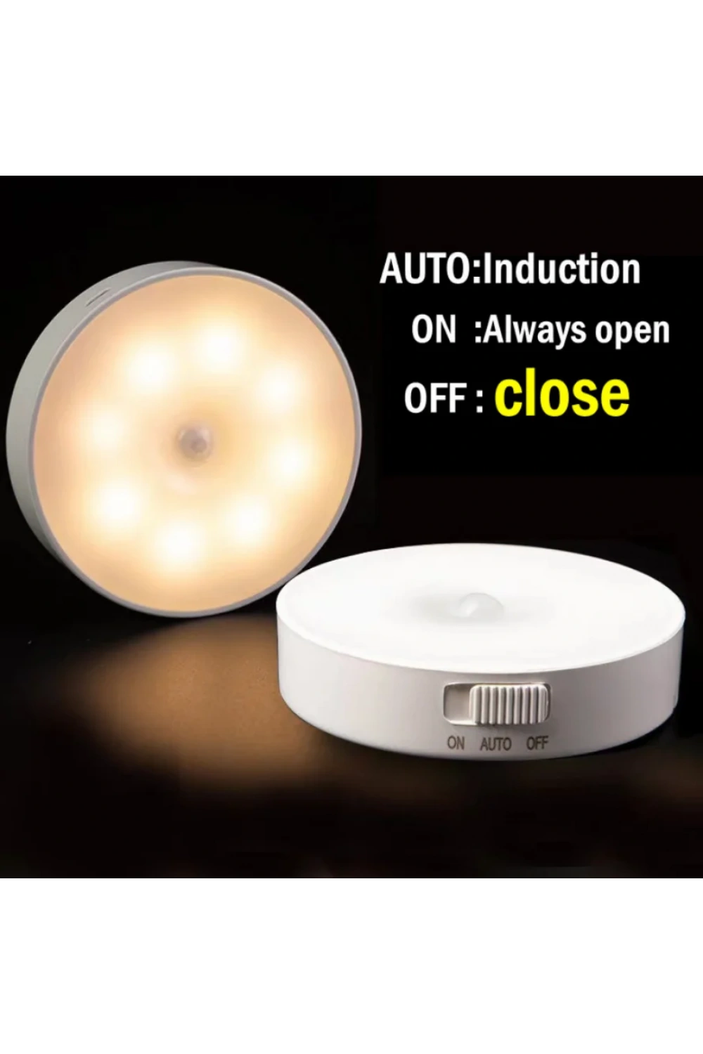 Egonex Hareket Sensörlü Usb Şarjlı Led Işık Lamba