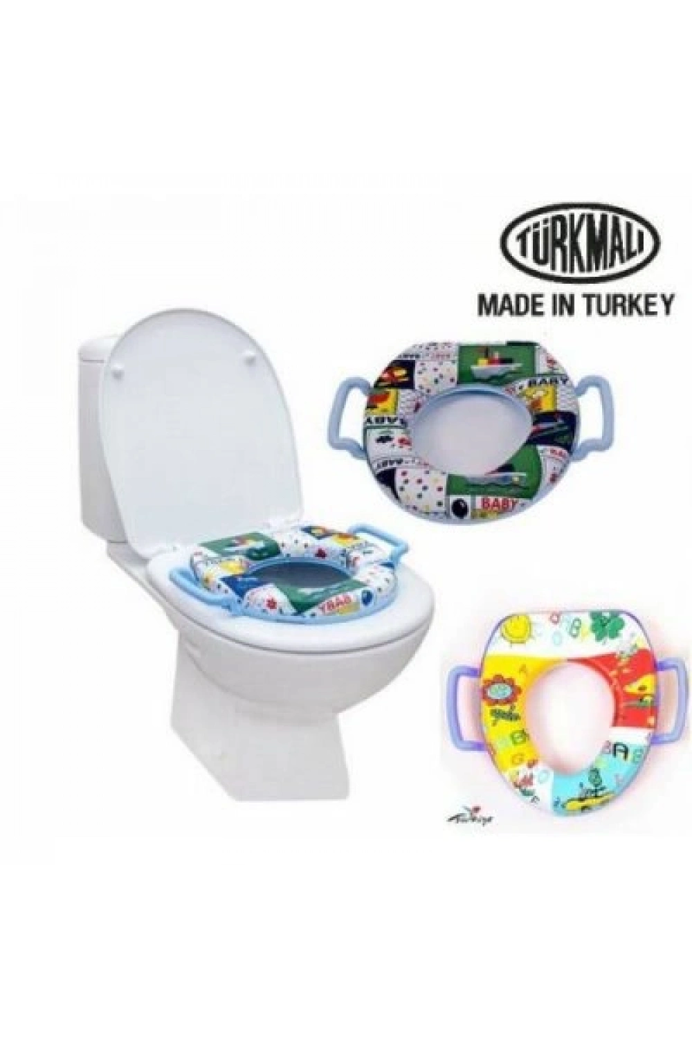 Egonex Homarz Soft ( Kulplu ) Çocuk Klozet Kapak*30