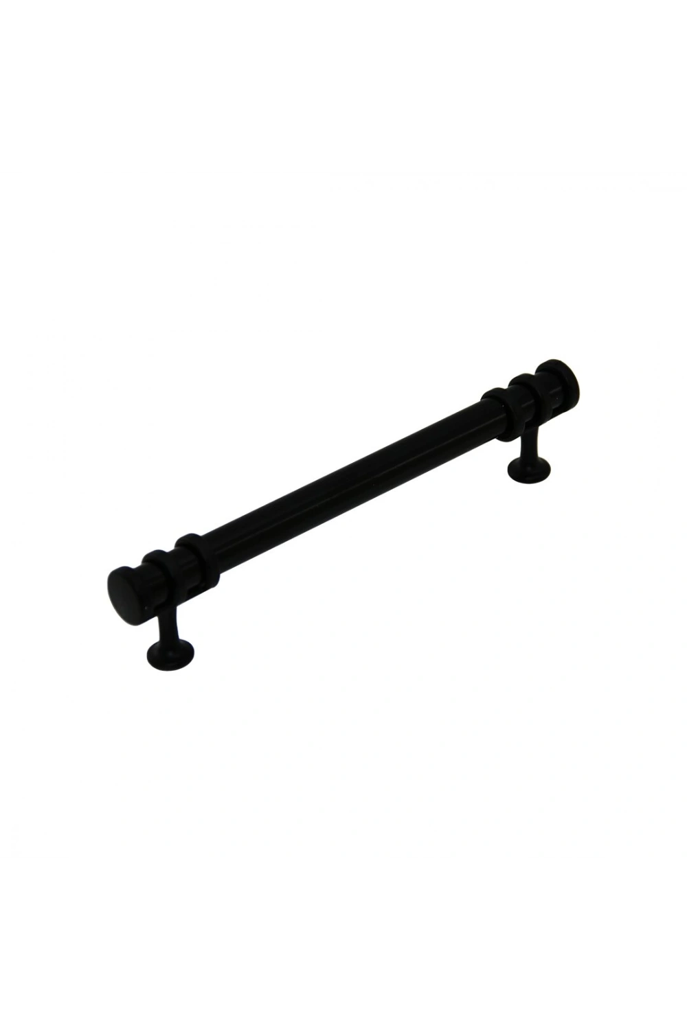 Egonex İbico-952 ( 16cm ) ( Yüzük Siyah & Kulp Siyah ) Boru Çekmece Kulp*10x5