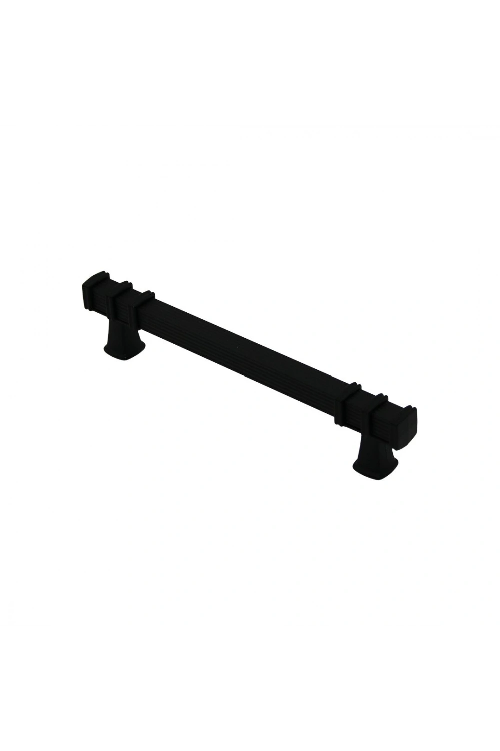 Egonex İbico-962 ( 12.8cm ) ( Yüzük Siyah & Kulp Siyah ) ( Kare ) Çekmece Kulp*10x5