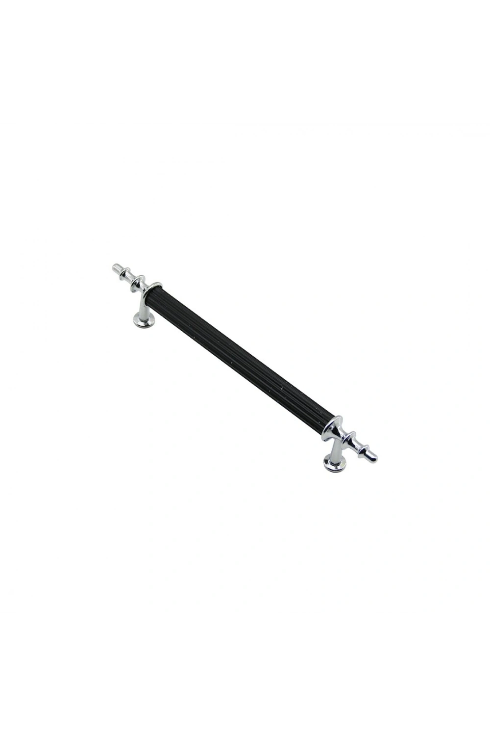 Egonex İbico-976 ( 12.8cm ) ( Siyah & Krom ) Boru Kulp*10x5