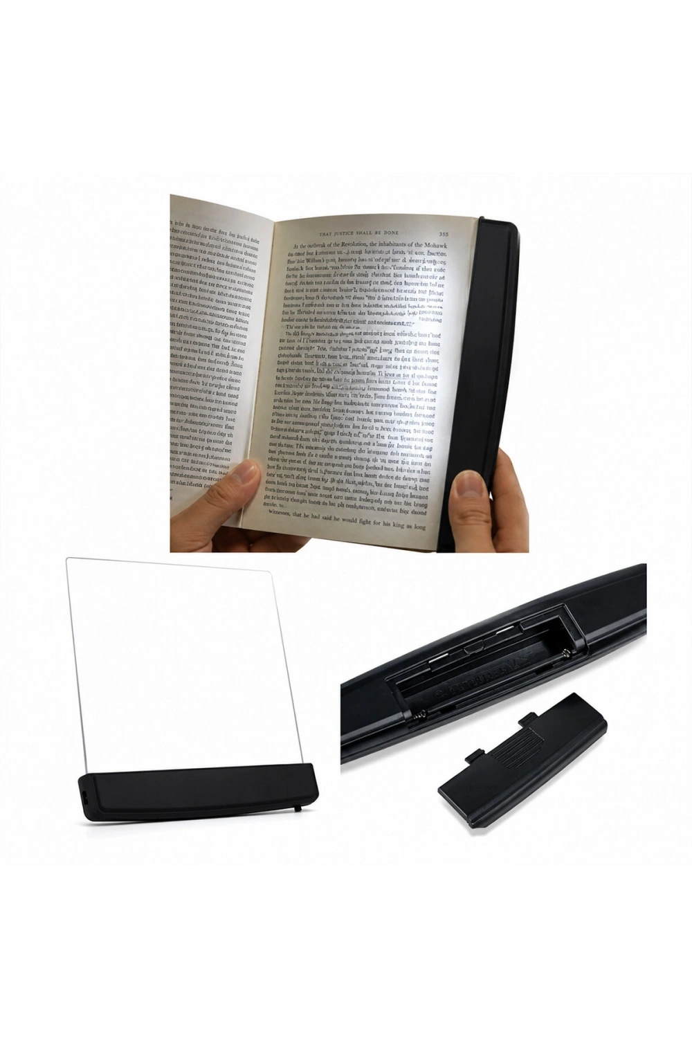 Egonex İbico İ10-027 Lıght Panel Kitap Sayfa Aydınlatma Led Paneli ( Kitap Okuma ) ( Pilli ) ( 15x17cm )*150