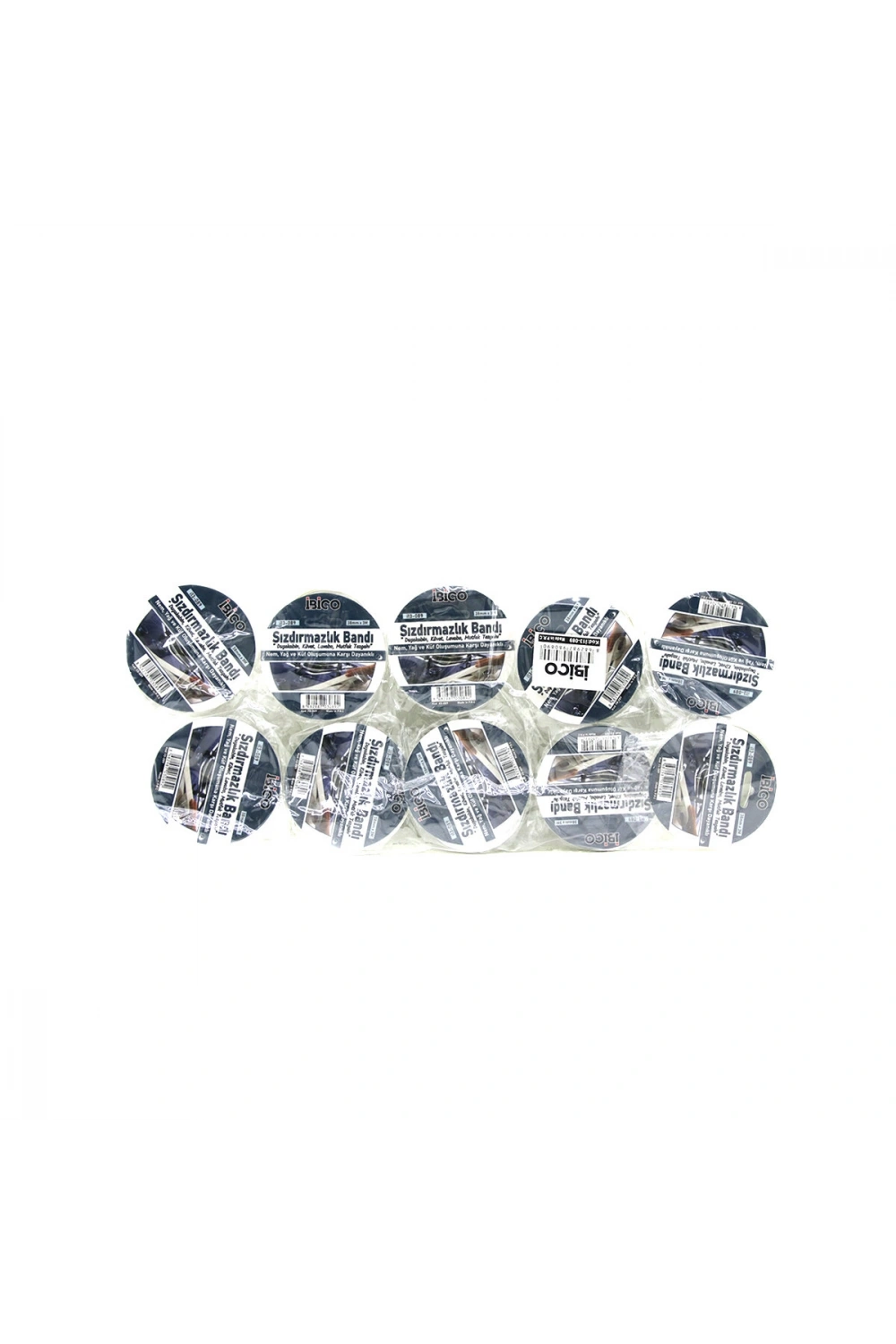 Egonex İBİCO İ13-089 ( 38MMX3MT ) ( SU SIZDIRMAZ ) BANT ( BEYAZ )*10X10
