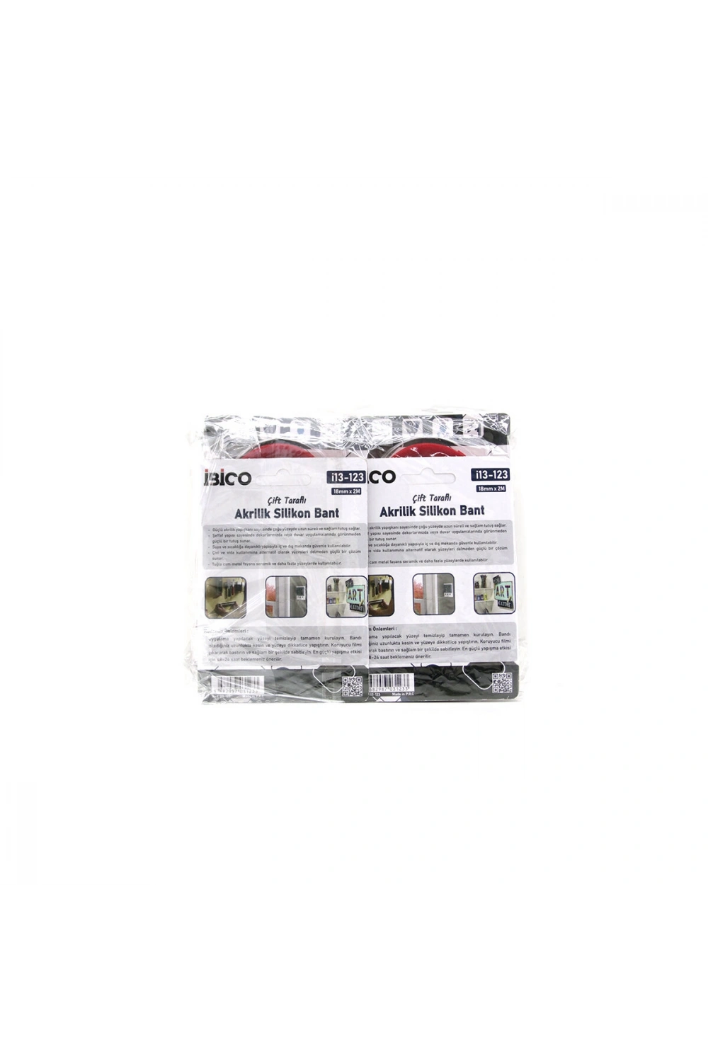 Egonex İBİCO İ13-123 ( 18MMX2MT ) VHB AKRİLİK SİLİKONİZE BANT ( ÇİFT TARAFLI BANT )*12X24