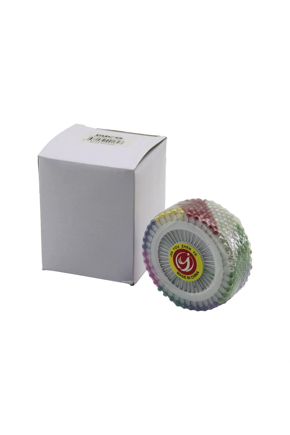 Egonex İBİCO İ20-007 ( YUVARLAK DİSK STANDLI ) ( 40PCS ) ( RENKLİ TOPLU ) BAŞÖRTÜ İĞNESİ*36X40