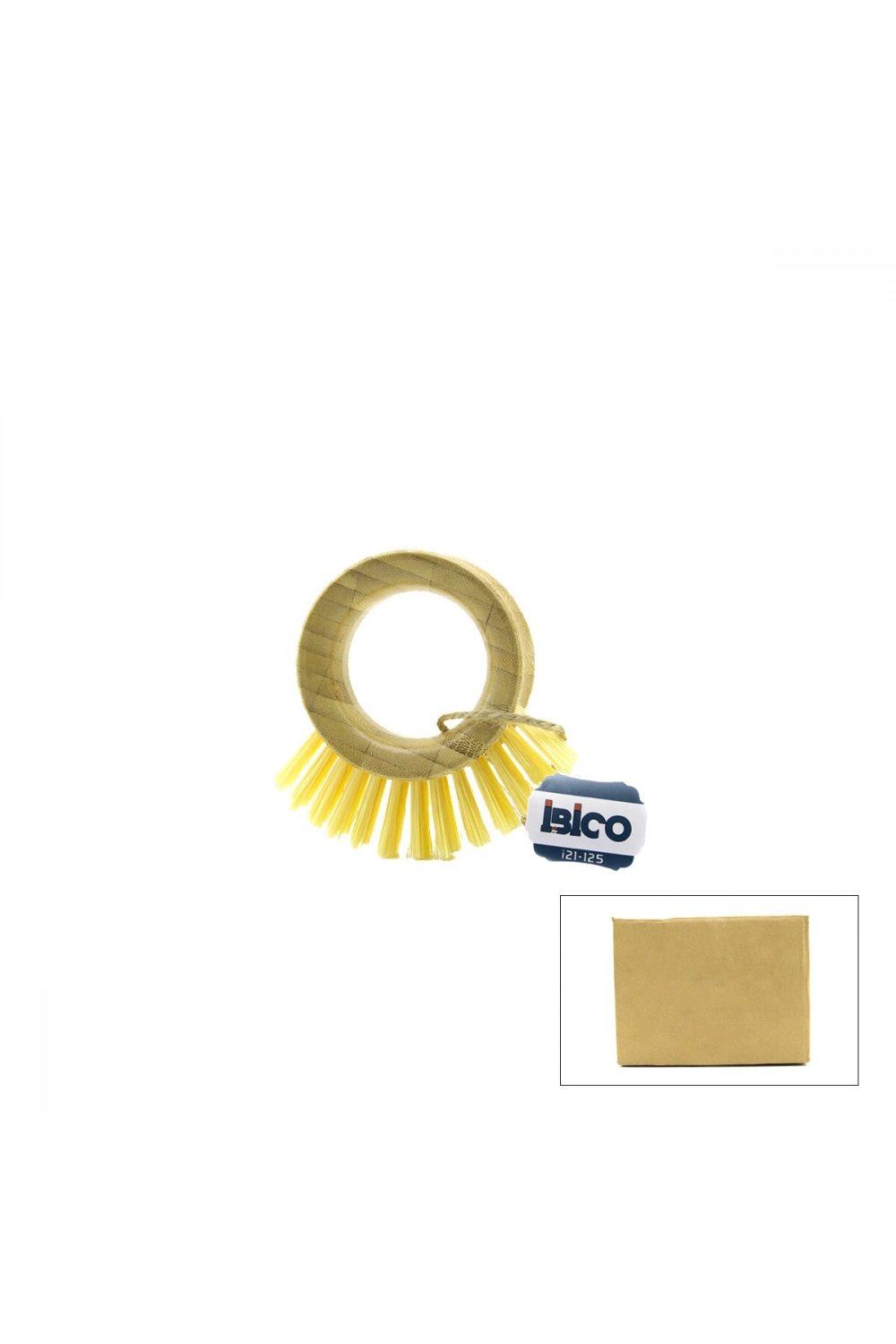 Egonex İBİCO İ21-125 BULAŞIK & ÇOK AMAÇLI FIRÇA ( AHŞAP SAPLI ) ( 10.5X7.5CM )*48X3