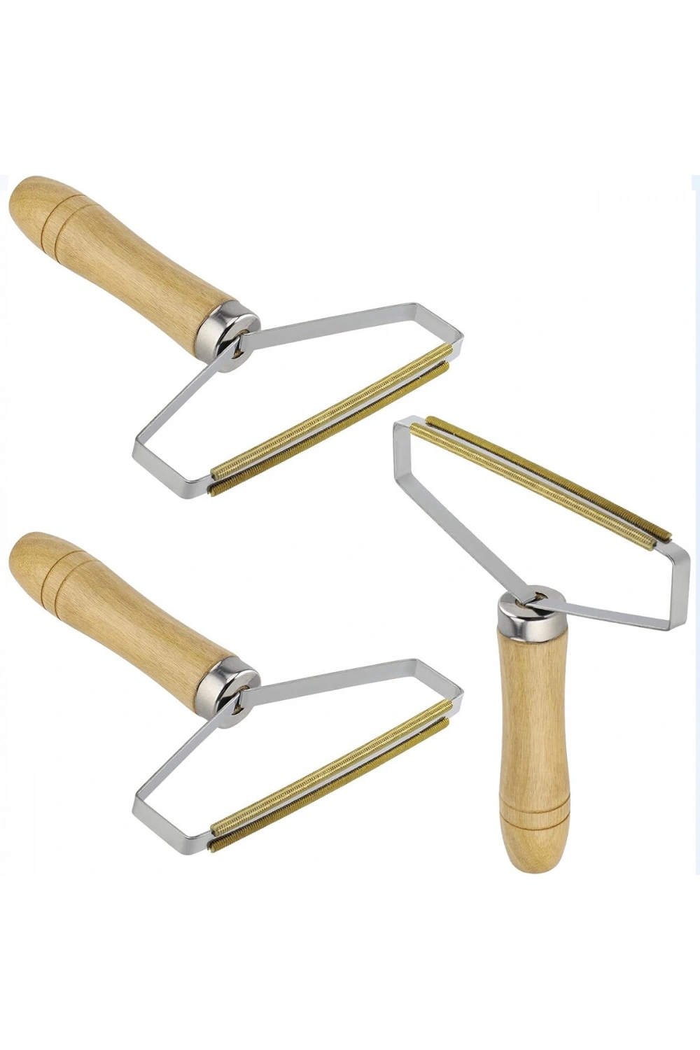 Egonex İbico İ21-135 Ahşap Saplı Metal Tiftik Tüy Toplama*500