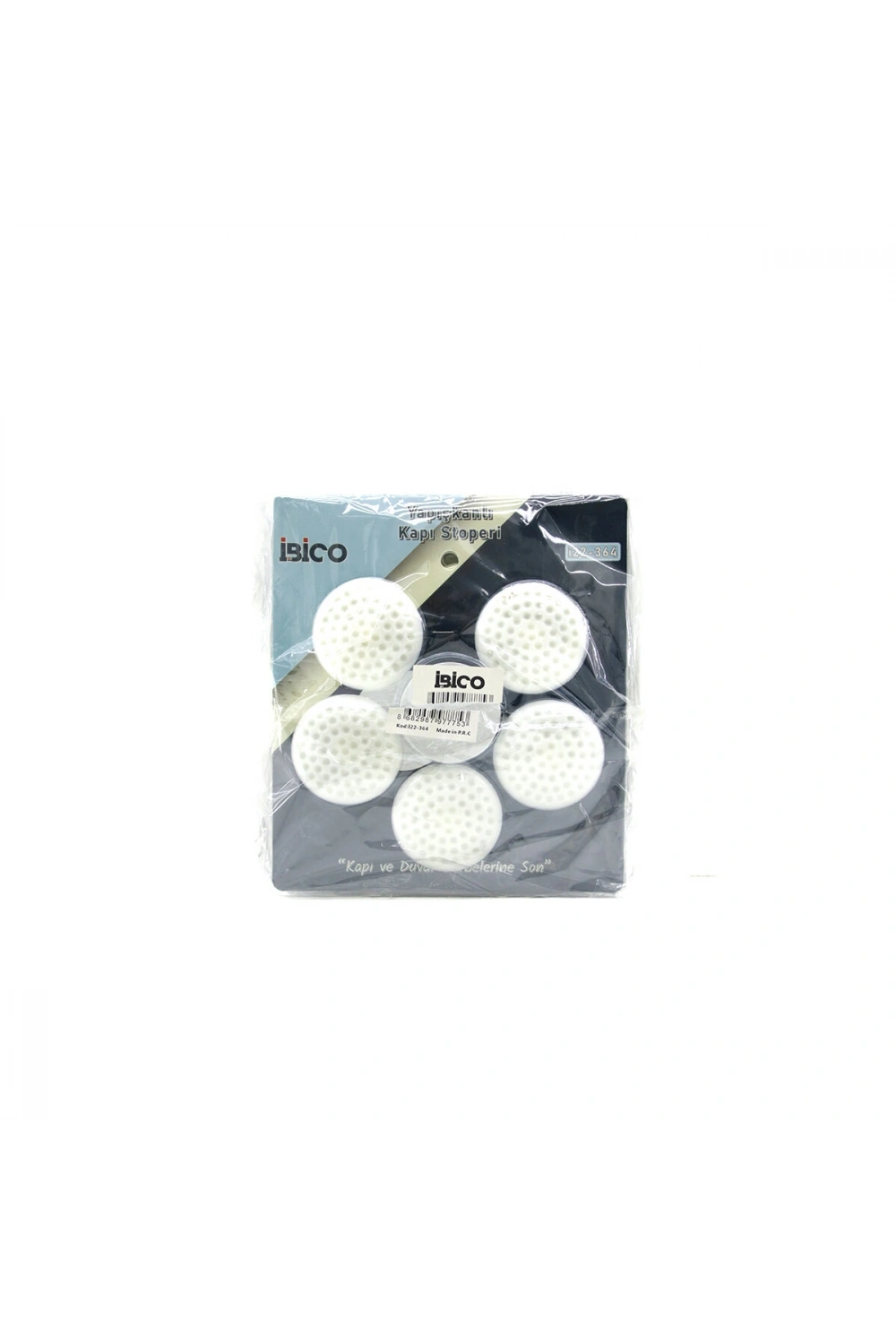 Egonex İBİCO İ22-364 ( 5PCS ) SİLİKON KAPI PENCERE STOPERİ ( YAPIŞKANLI )*10X20