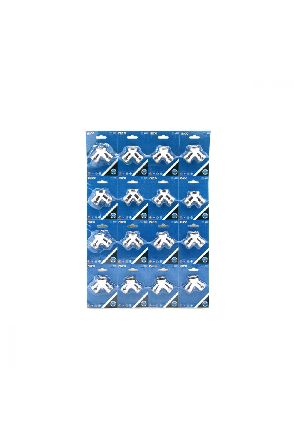 Egonex İBİCO K13-085 ÇAMAŞIR MUSLUK ÇATALI ( VAKUMLU AMBALAJ )*16X15