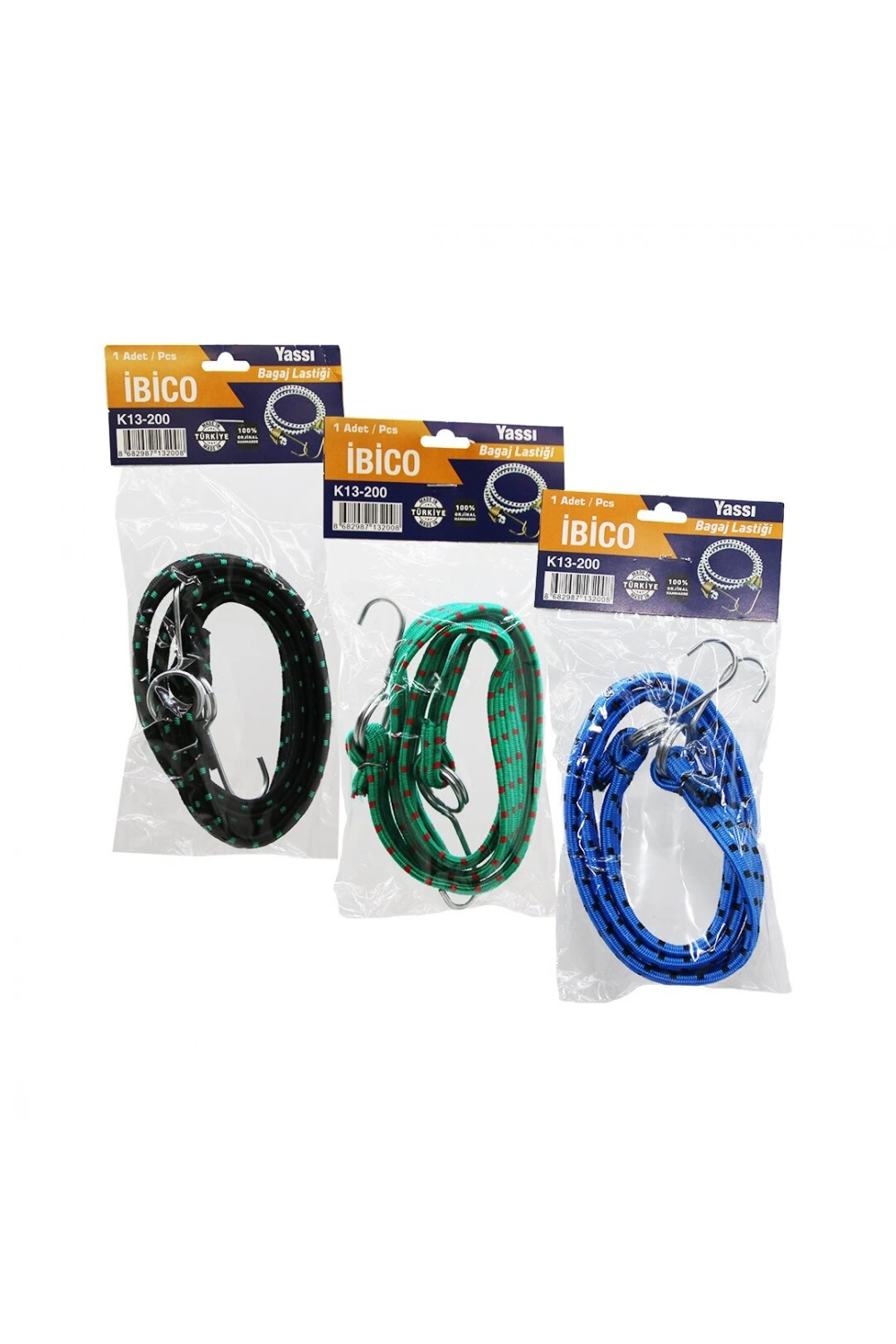 Egonex İbico K13-200 ( 30mm & Yassı ) Bagaj Lastik*12x30