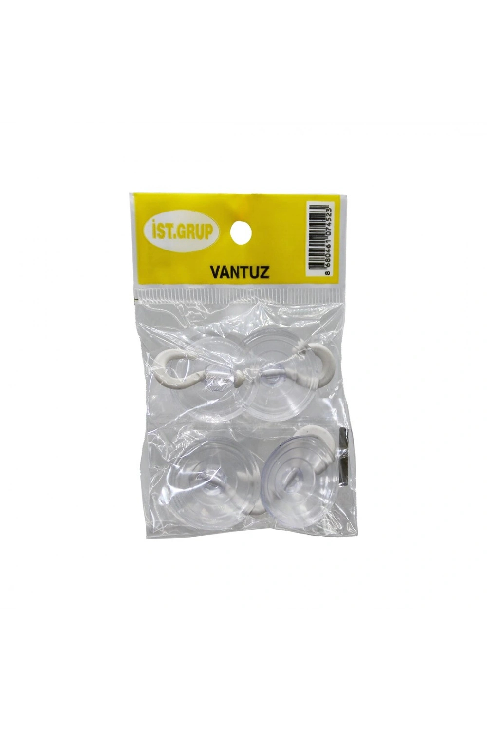 Egonex İstanbul Grup ( Küçük ) ( 4pcs ) Şeffaf Vantuz*25x40