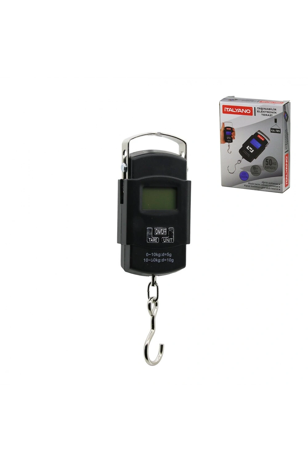 Egonex İtalyano Ka-785 ( Kare ) Dijital Kantar 50kg*100