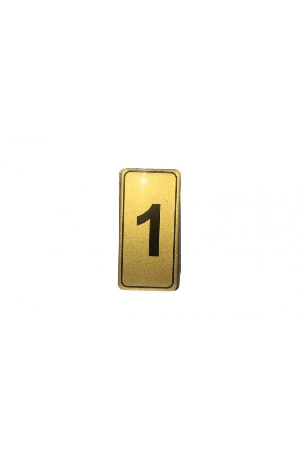 Egonex Kapı Numarası No-1 Silikonlu Yapışkanlı*10x20