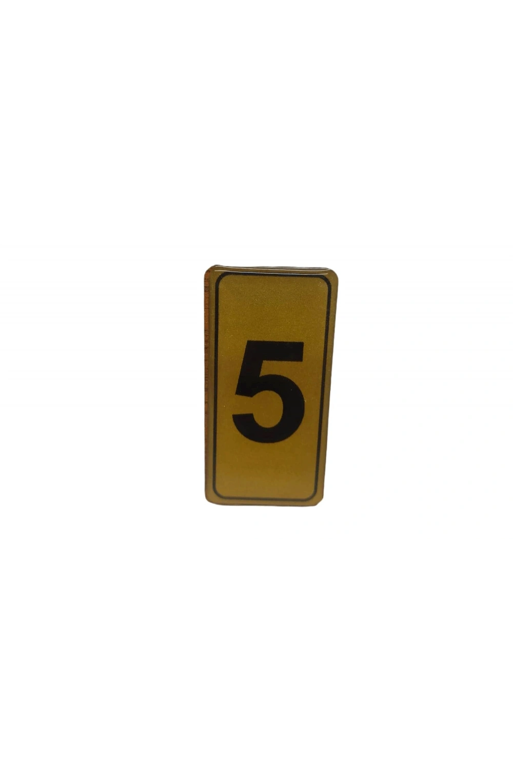 Egonex Kapı Numarası No-5 Silikonlu Yapışkanlı*10x20