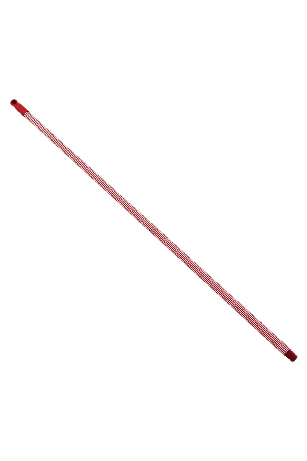 Egonex Kappro ( Kırmızı & Beyaz Çizgili ) ( Metal ) Vileda Vilada Fırça Sapı 120cm*25=k