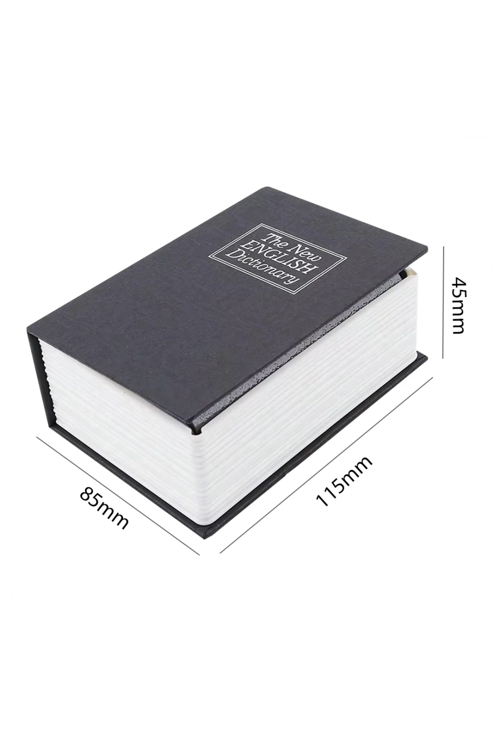 Egonex Kitap Görünümlü Metal Kasa Kumbara Tipi