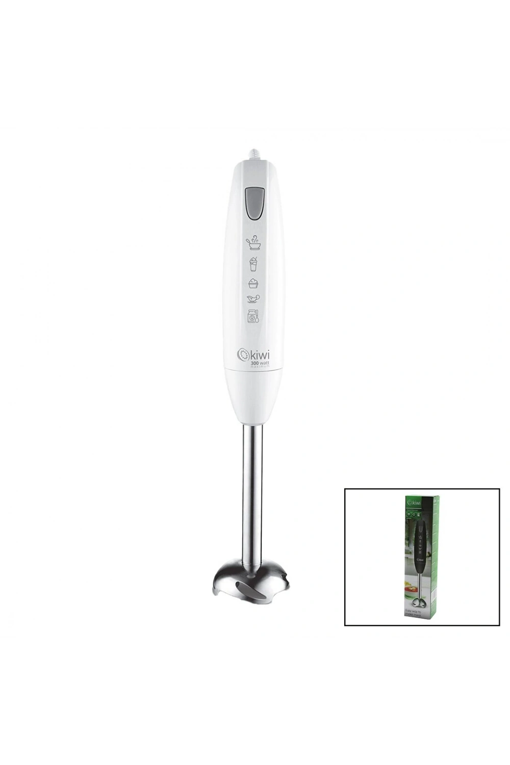 Egonex Kiwi Khb-4415 ( Çubuk ) El Blender ( Çelik Uçlu ) ( Dc Motor & 300w )*12