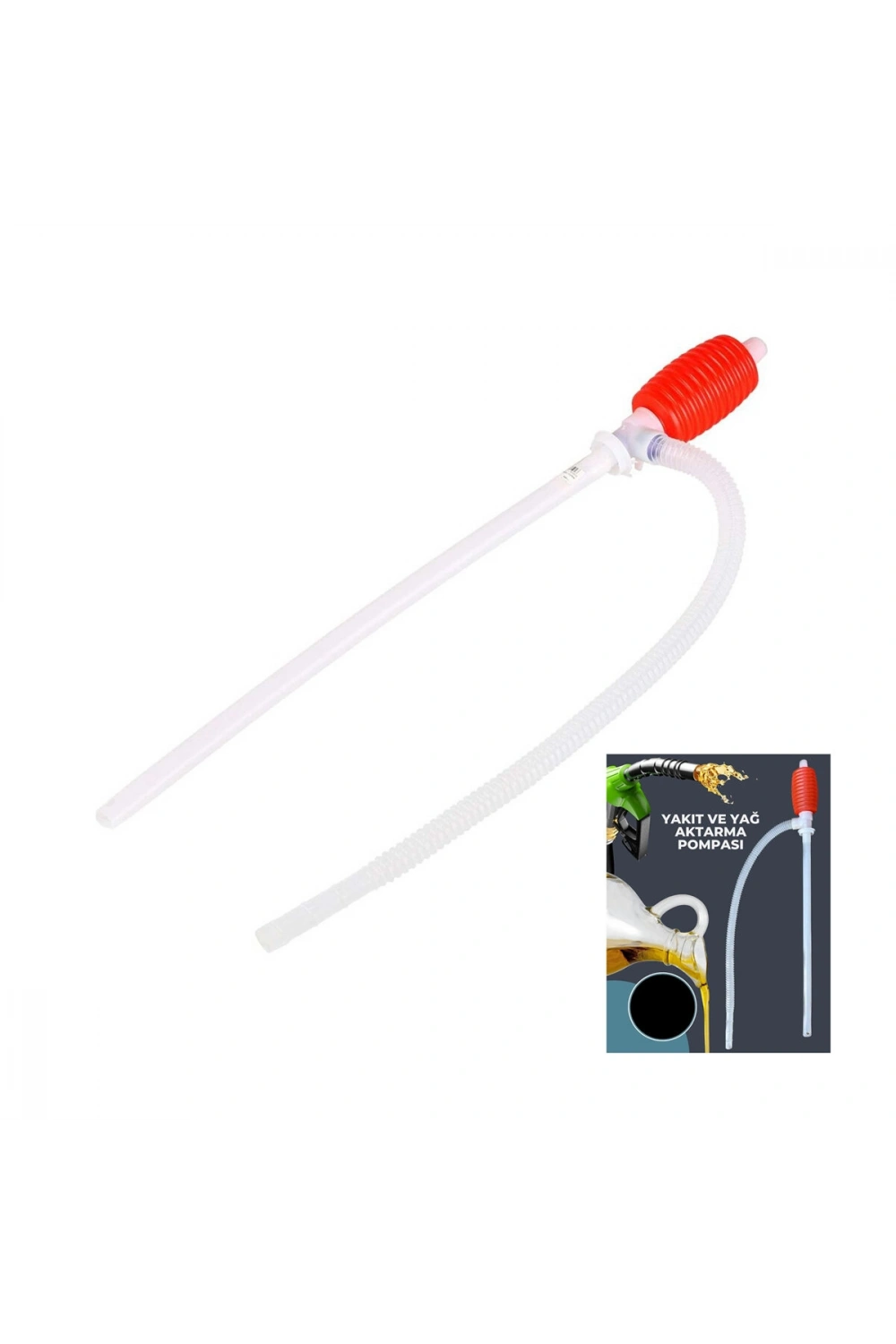 Egonex Krt-1123 ( Küçük Boy ) Plastik Mazot Pompası & Su Pompası*325