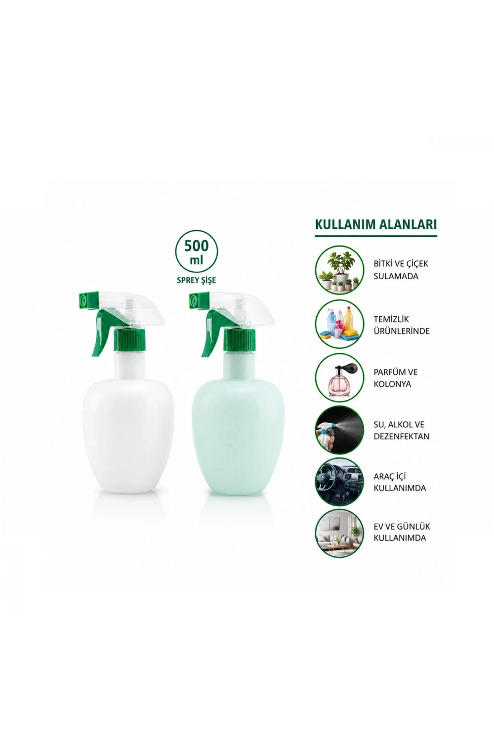 Egonex Krt-1136 Elma Sprey Şişe Plastik ( 500ml )*50=k