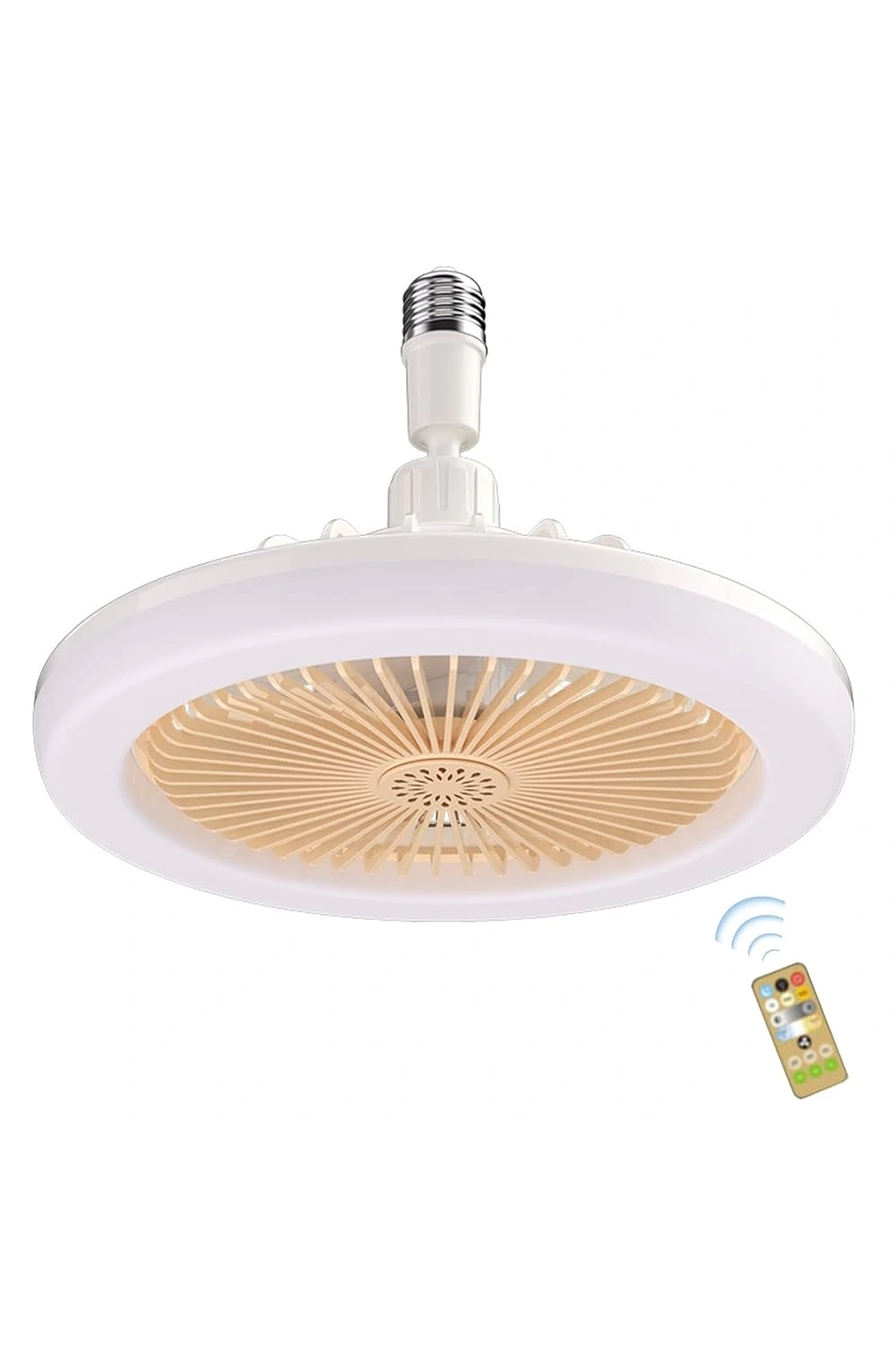 Egonex Led Işıklı Uzaktan Kumandalı Sessiz Tavan Vantilatörü