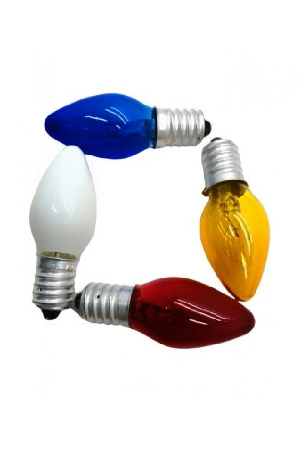 Egonex Ledon Ld-1407r 7w E-14 ( Renkli ) Gece Lamba Ampulu*50x20