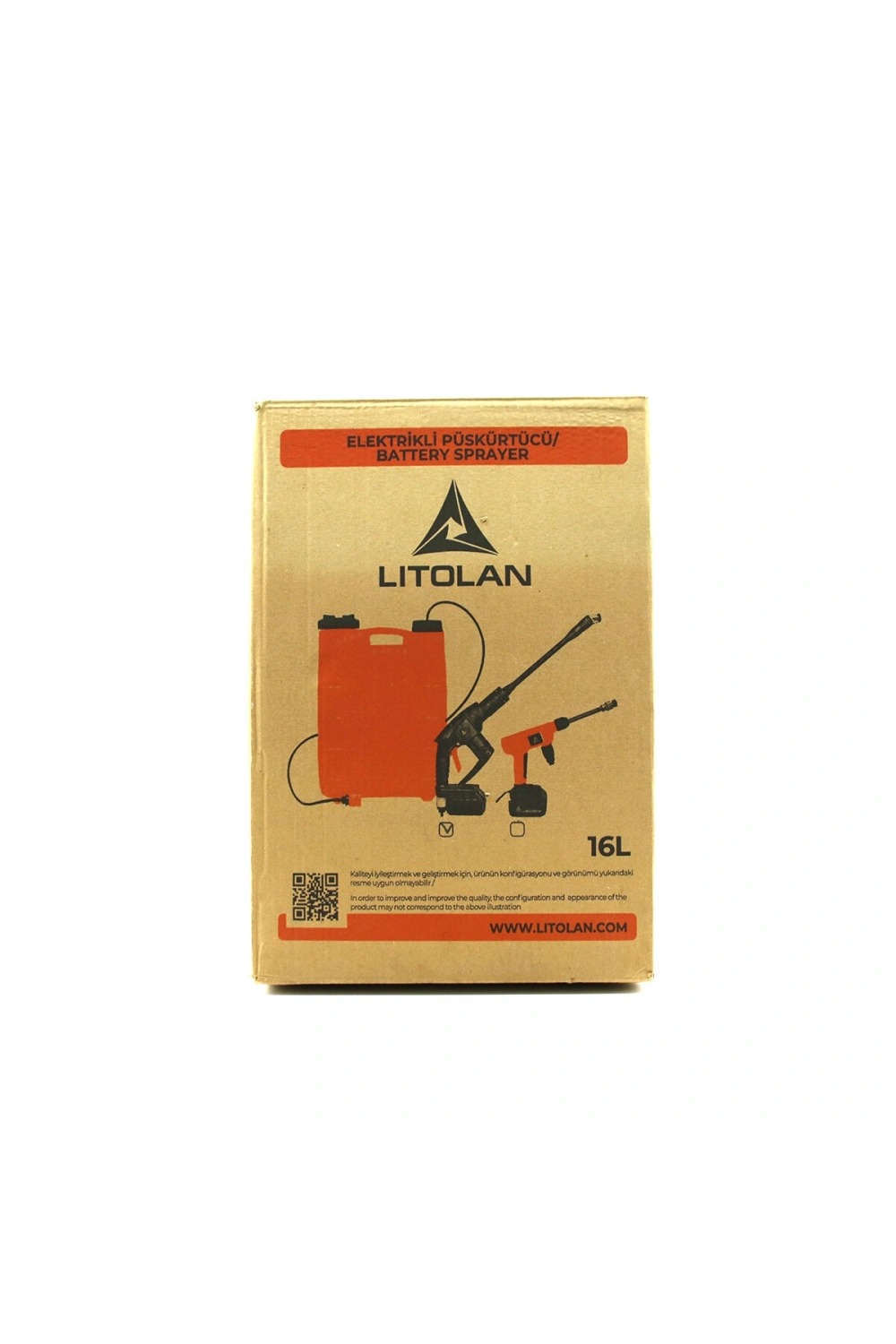 Egonex LITOLAN EWASHER ( 16LT ) ARAÇ YIKAMA TABANCASI*1
