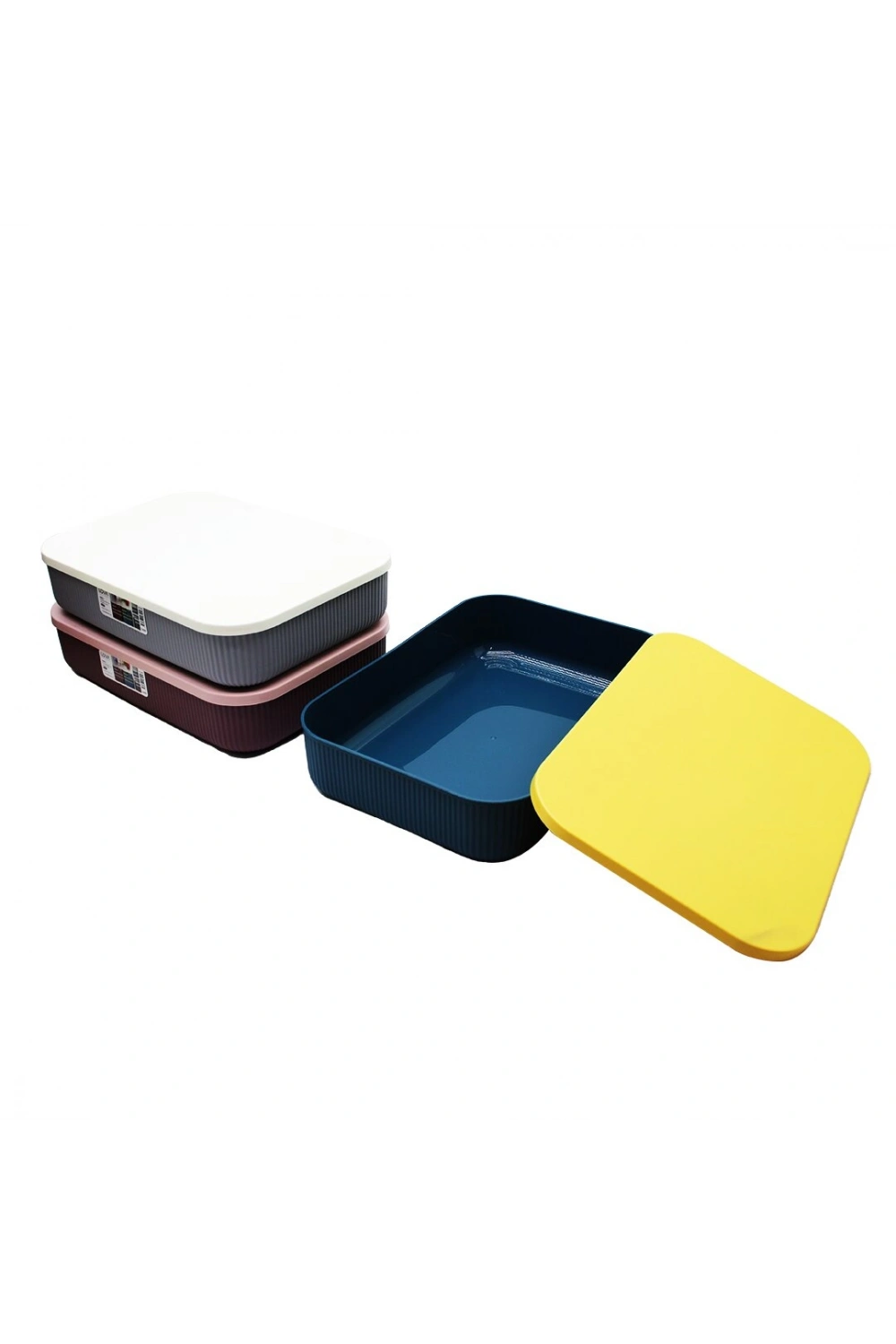Egonex Lova Lv-342 ( 6.8 Lt ) Shell Organizer Kapaklı Kutu Plastik 26.1x37.4x8.2cm*12=k