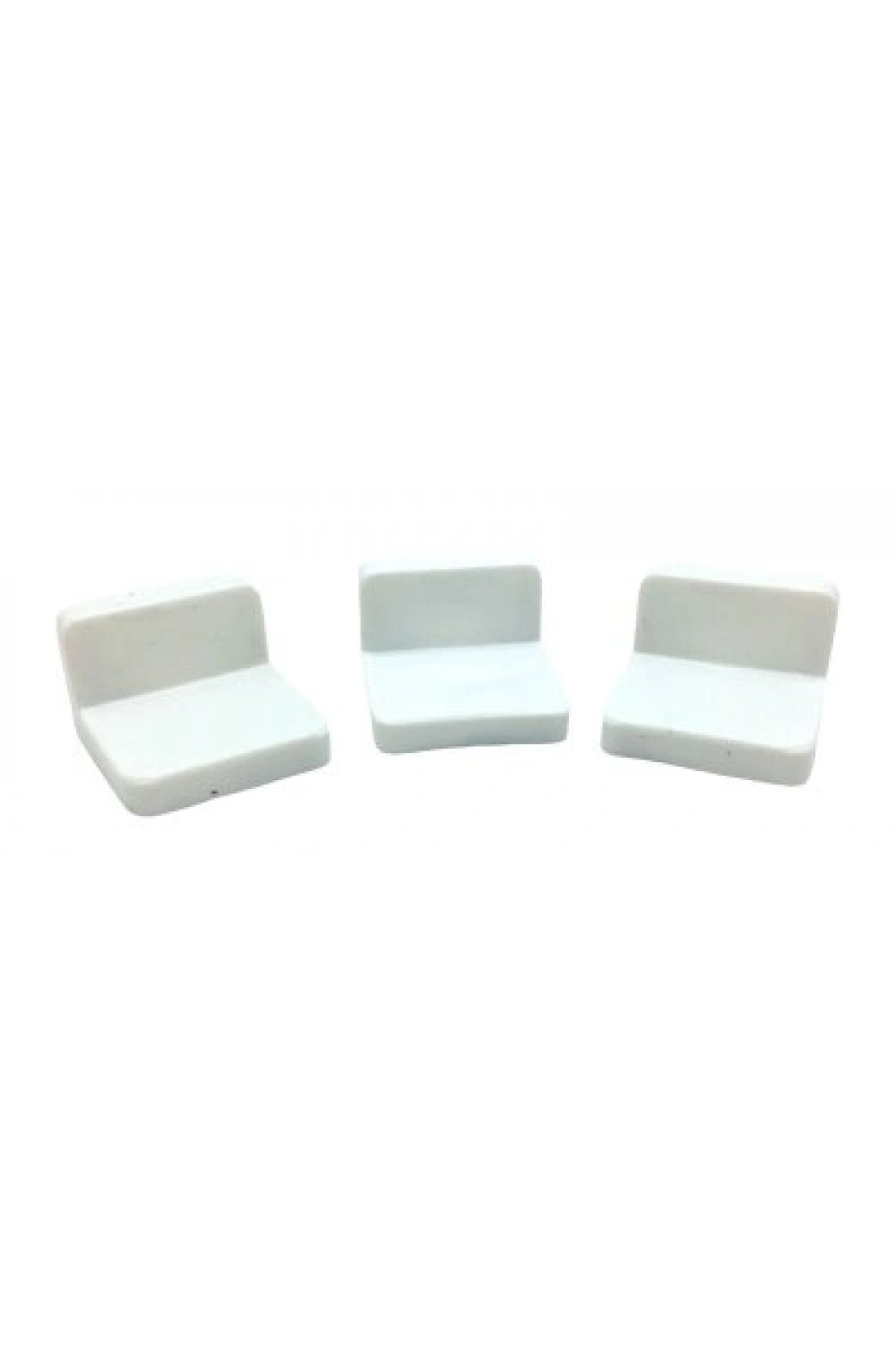 Egonex Made-040 (ddae1) Plastik Dolap Askı Elemanı Beyaz*25x10