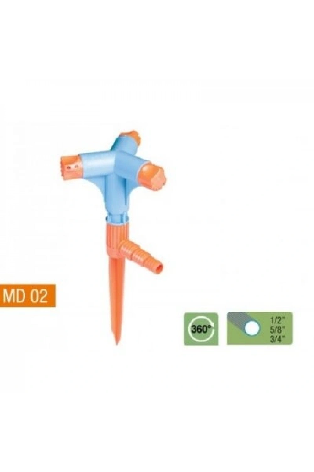 Egonex Medalyan Md-02 ( 3lü & Normal ) Sprınk Fiskiye (kısa Meme)*5x15