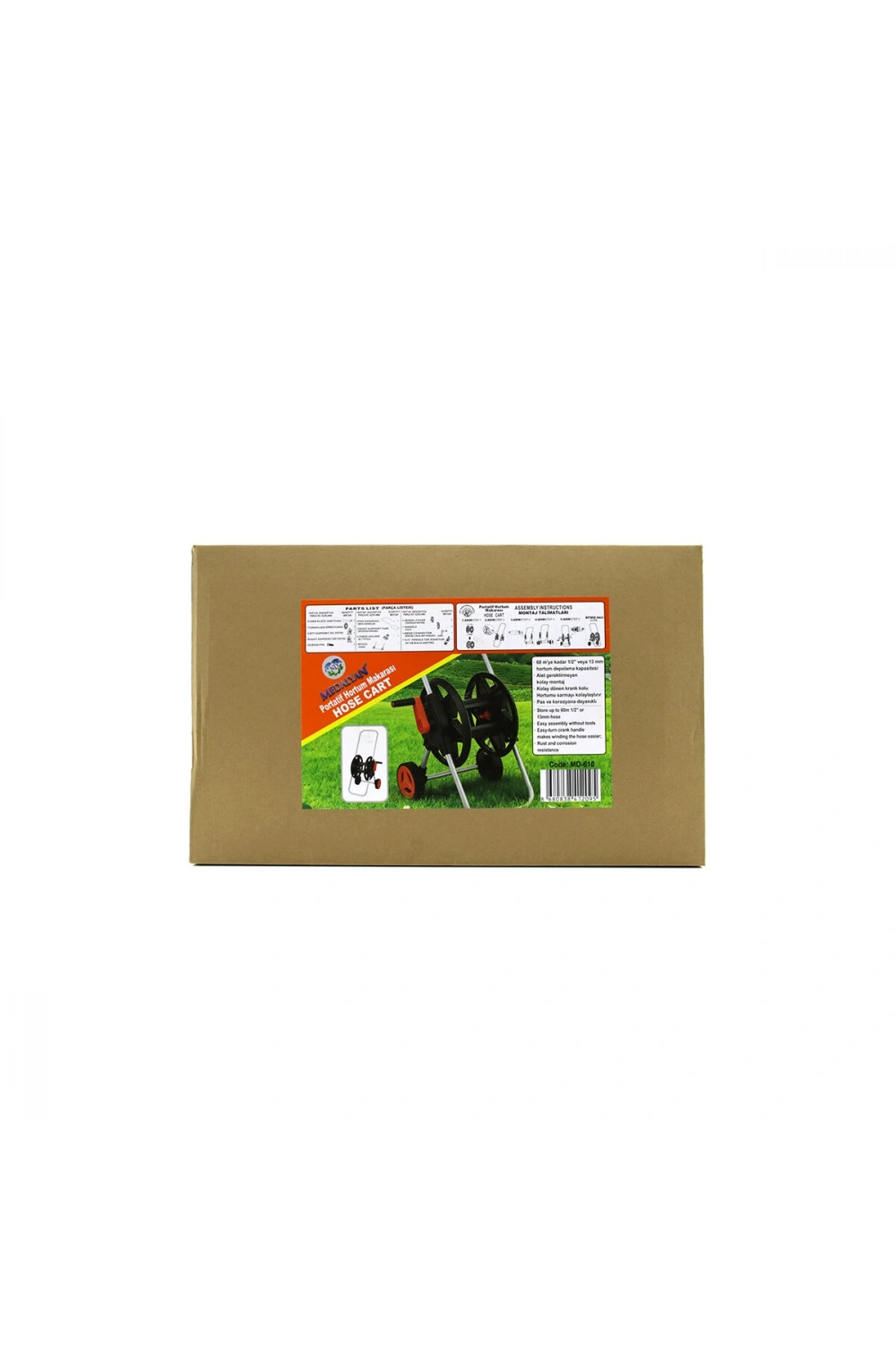 Egonex Medalyan Md-610 ( Arabalı )  Portatif Hortum Makara*5