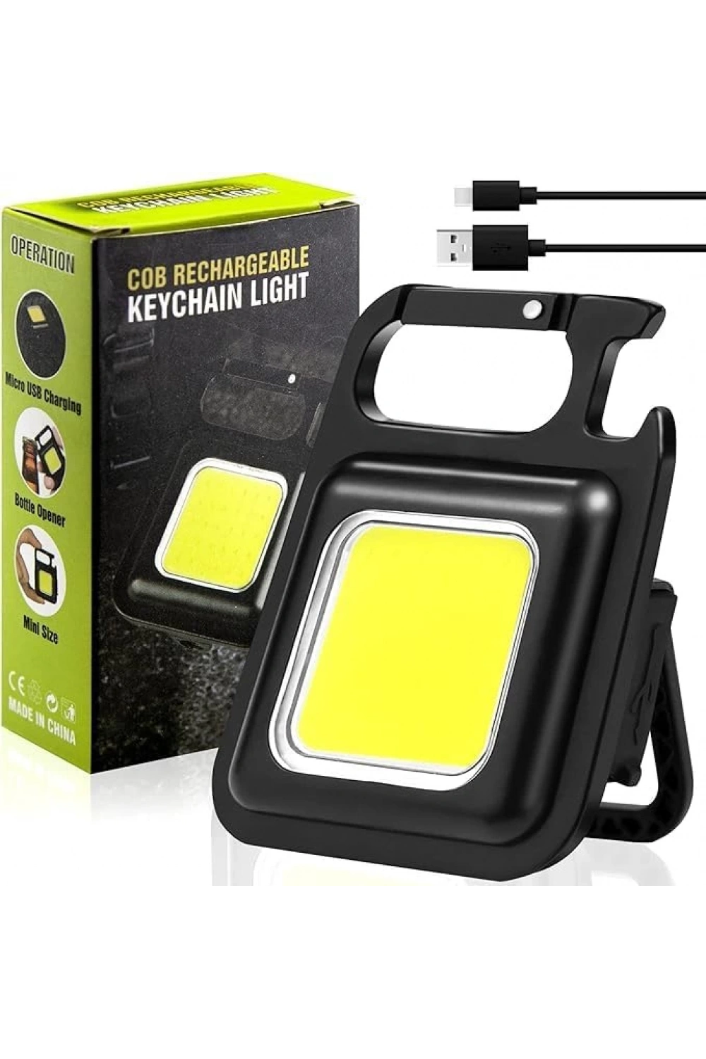 Egonex Mini Taşınabilir Led Çok Fonksiyonlu Fener
