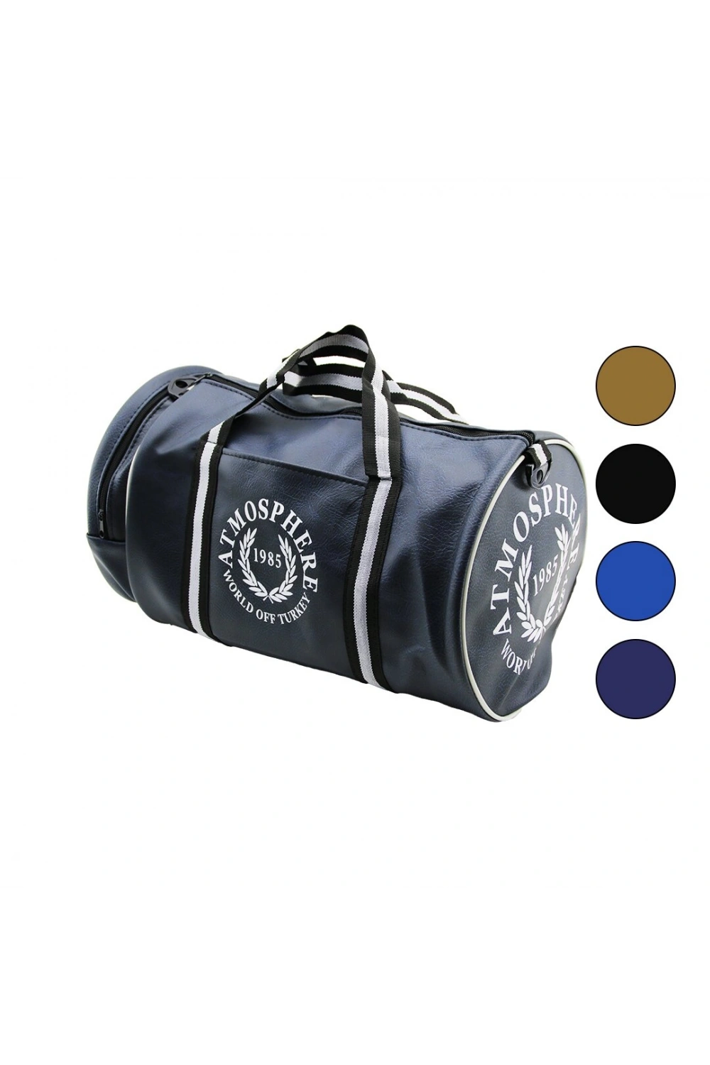 Egonex Mkm ( 6363 ) ( 03-90-200 ) ( Silindir ) Çanta ( Tek Fermuarlı ) ( Tek Yan Cepli ) ) ( Çap: 26cm & Uzunluk: 47cm )*1