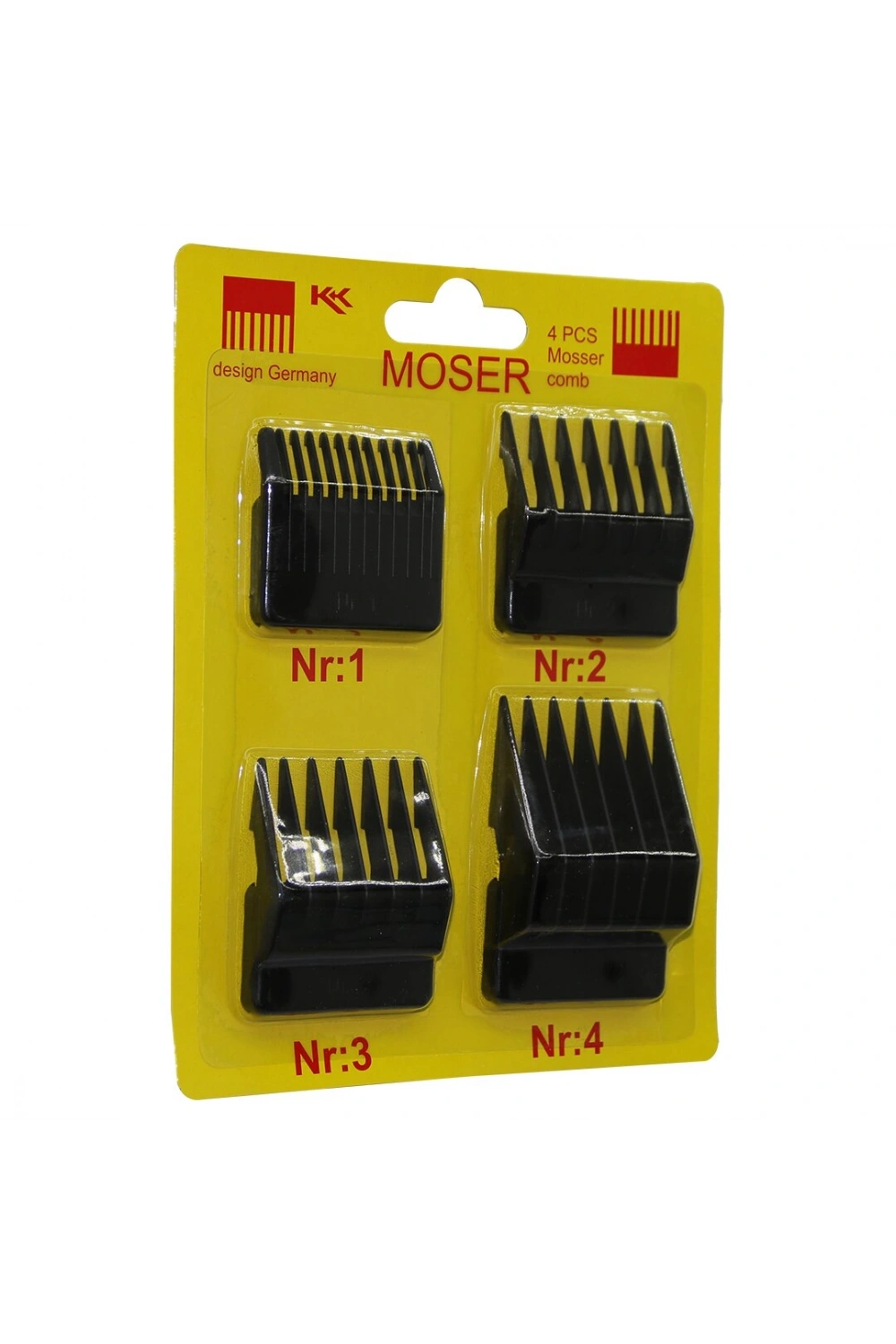 Egonex Moser 4pcs Makine Tarak Set*160