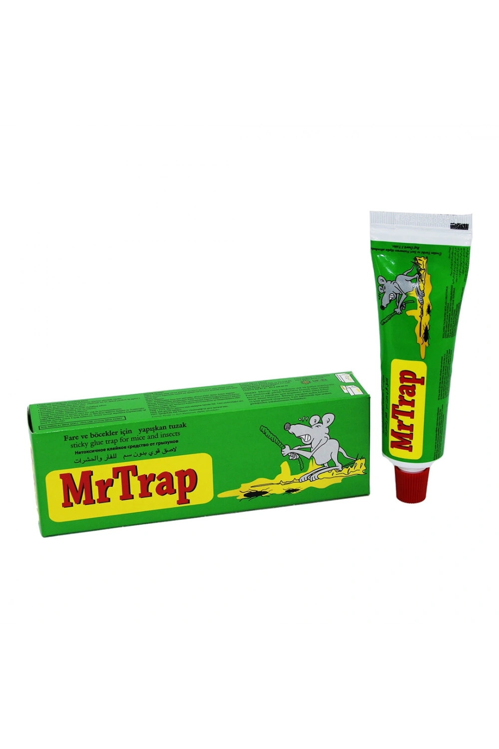 Egonex Mrtrap Fare & Böcek Yapışkan Tuzak Tüp ( 50ml )*50x2