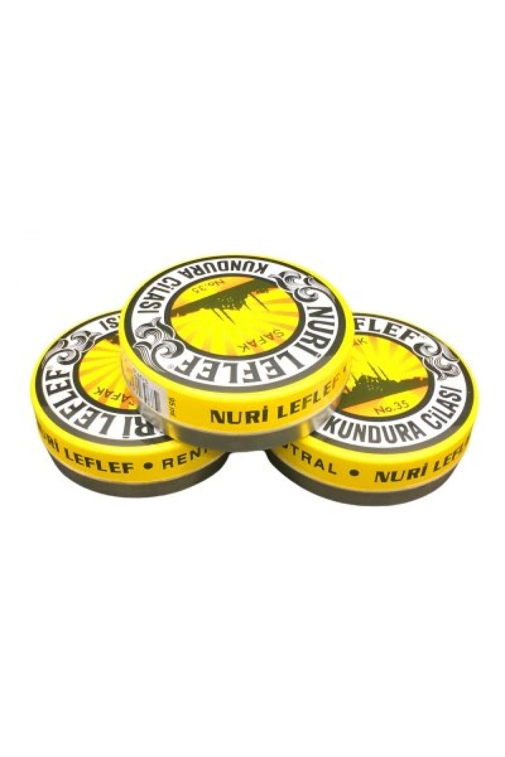 Egonex Nuri Leflef No-35 ( Cila ) ( Şeffaf ) Ayakkabı Cilası *12x10