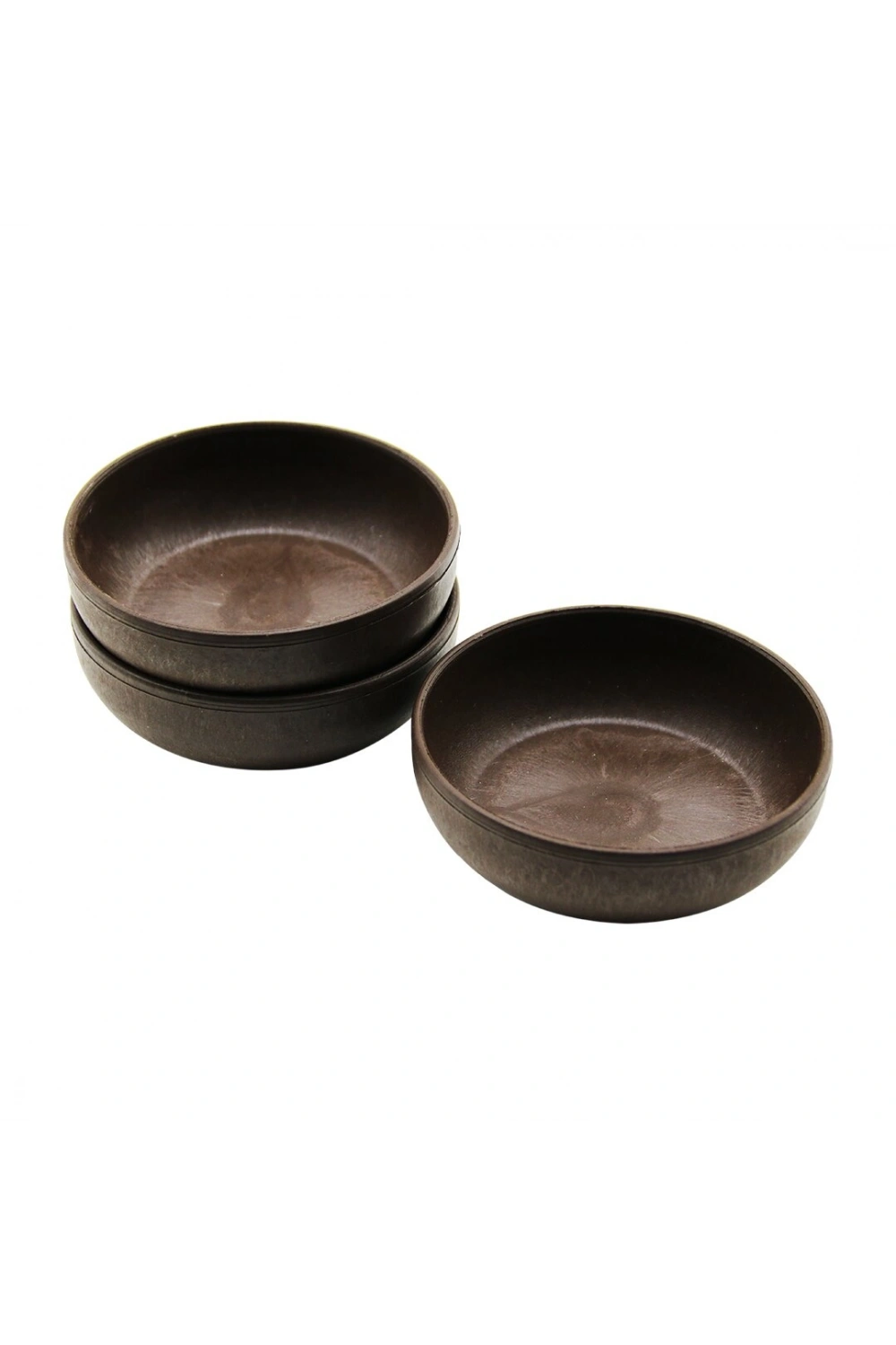 Egonex Pi-483 ( 3pcs ) Naturel Plastik Çerezlik ( Çap: 10cm & Derinlik: 3cm )*48