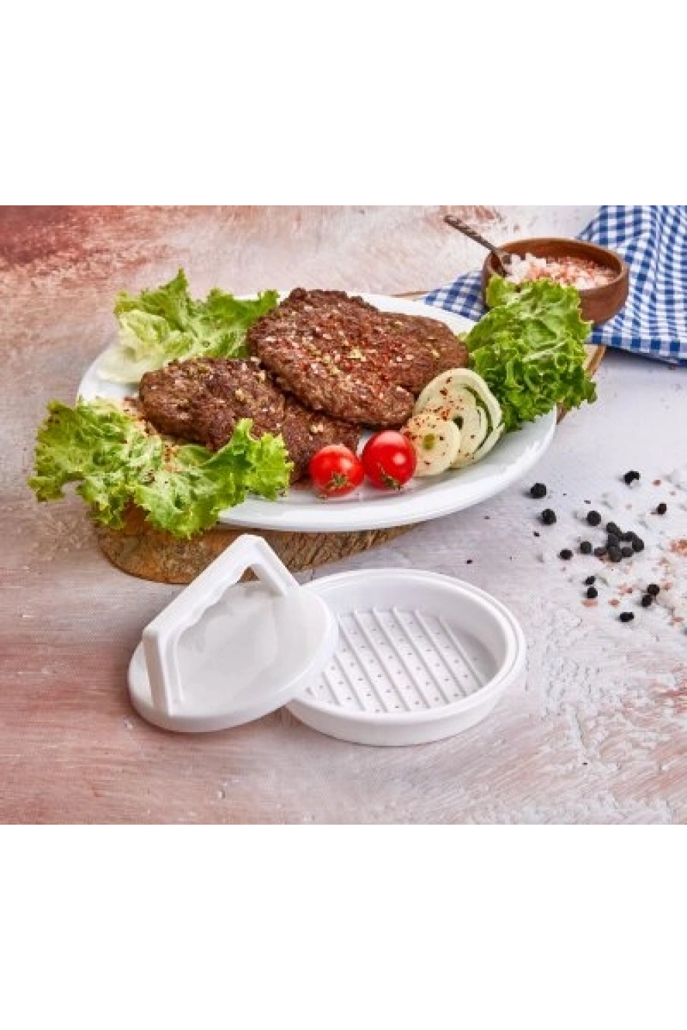 Egonex Plastlife Kp-104 Hamburger & Köfte Kalıbı*30