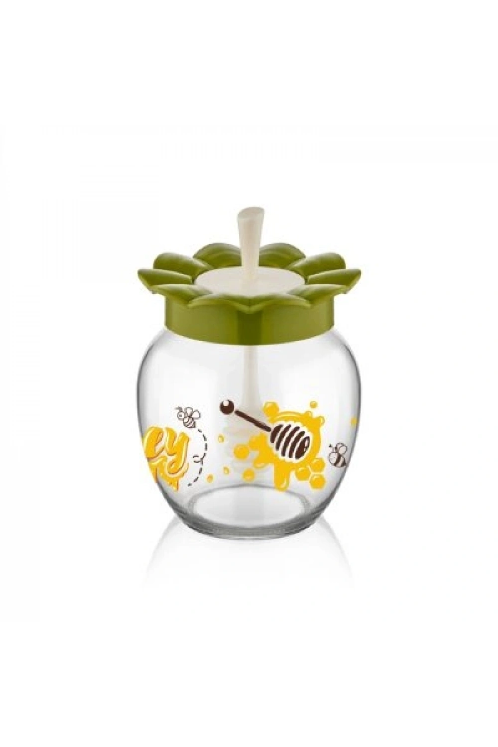 Egonex Qlux C-00181 Frutta Kaşıklı Kavanoz 370cc*12=k