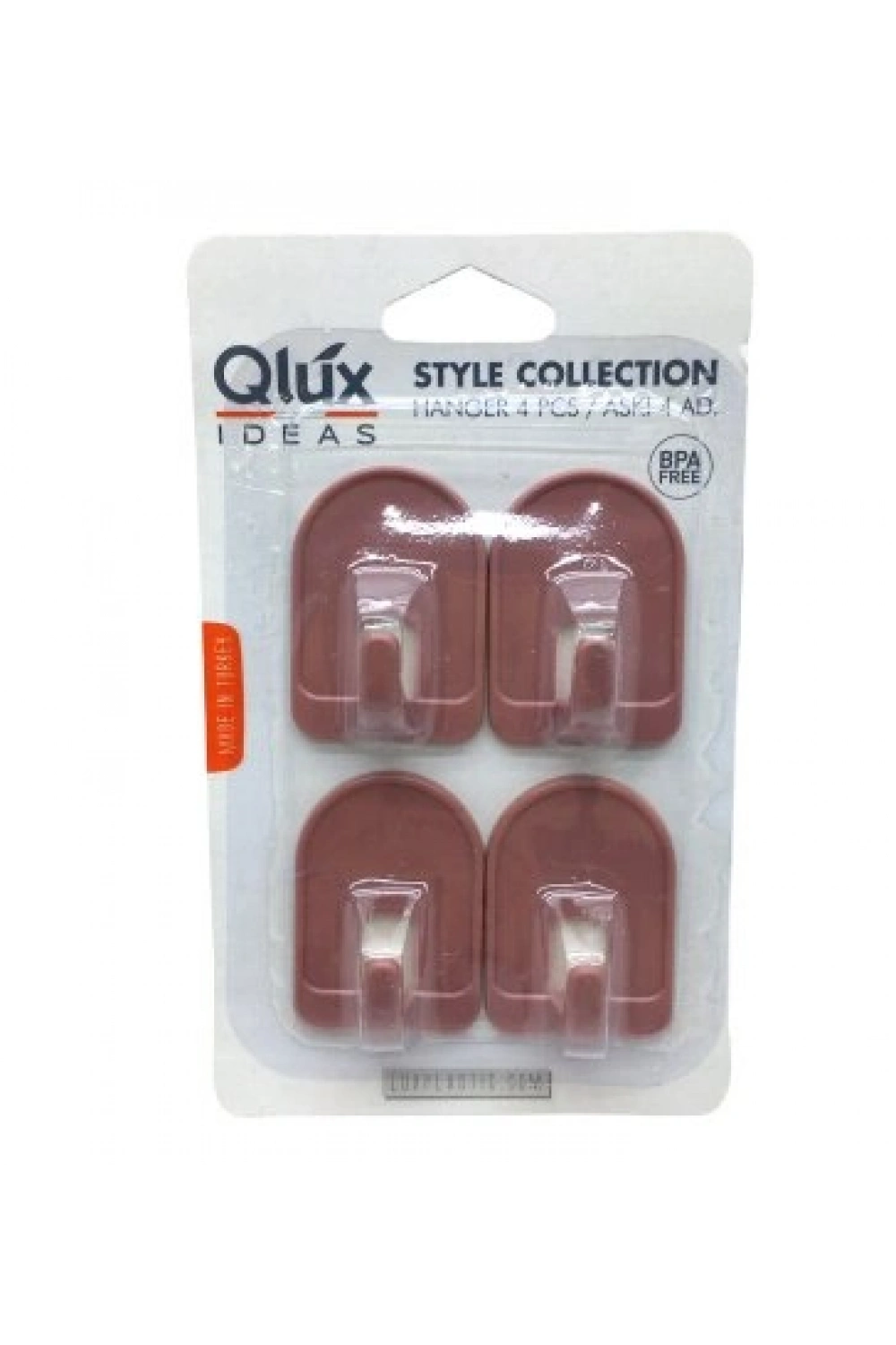Egonex Qlux L-00136 ( 4pcs ) ( Kubbeli ) Yapışkan Askı*80