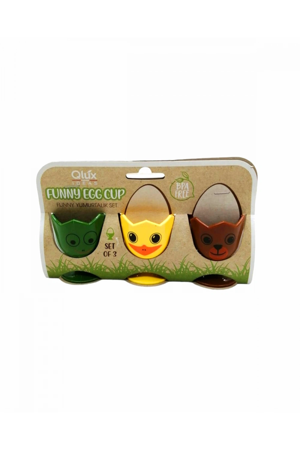 Egonex Qlux L-00842 Funny Yumurtalık 3pcs Set*36