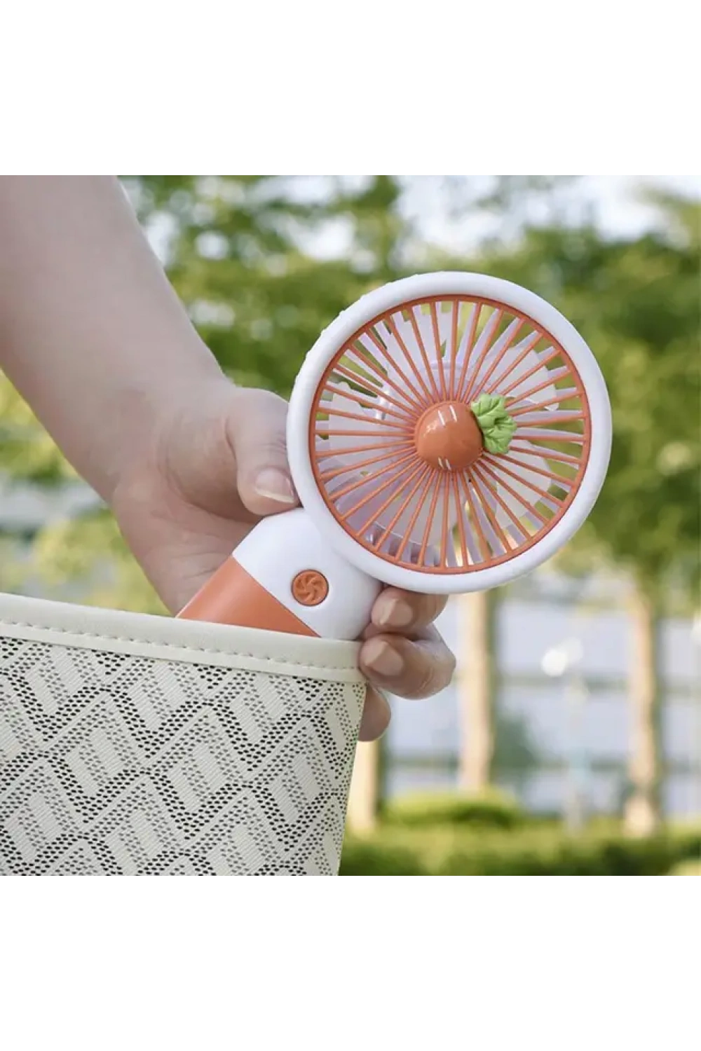 Egonex Şarjlı Taşınabilir El Tipi Mini Fan Dd-5639