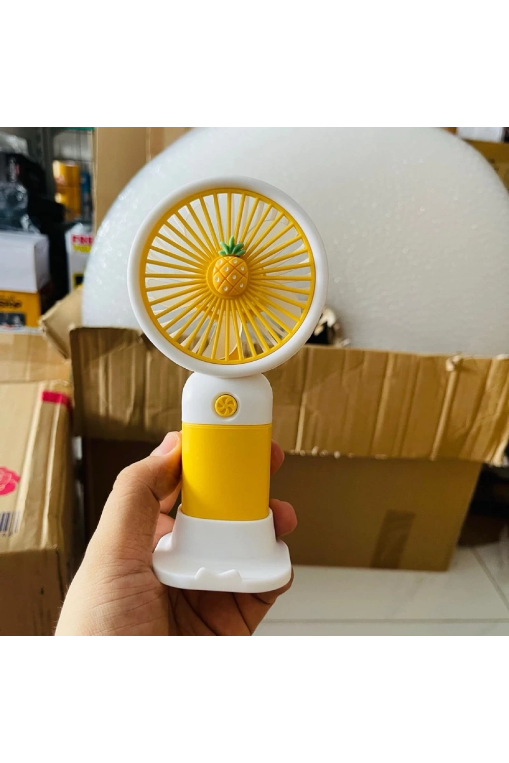 Egonex Şarjlı Taşınabilir El Tipi Mini Fan Dd-5639