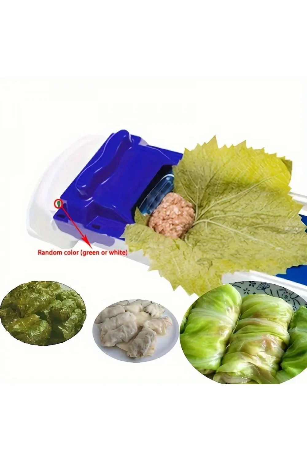 Egonex Sarma Aracı Dolma Sushi Mutfak Barı İçin Türk Dolma Yaprak Sarma Aracı Rulo Makinesi