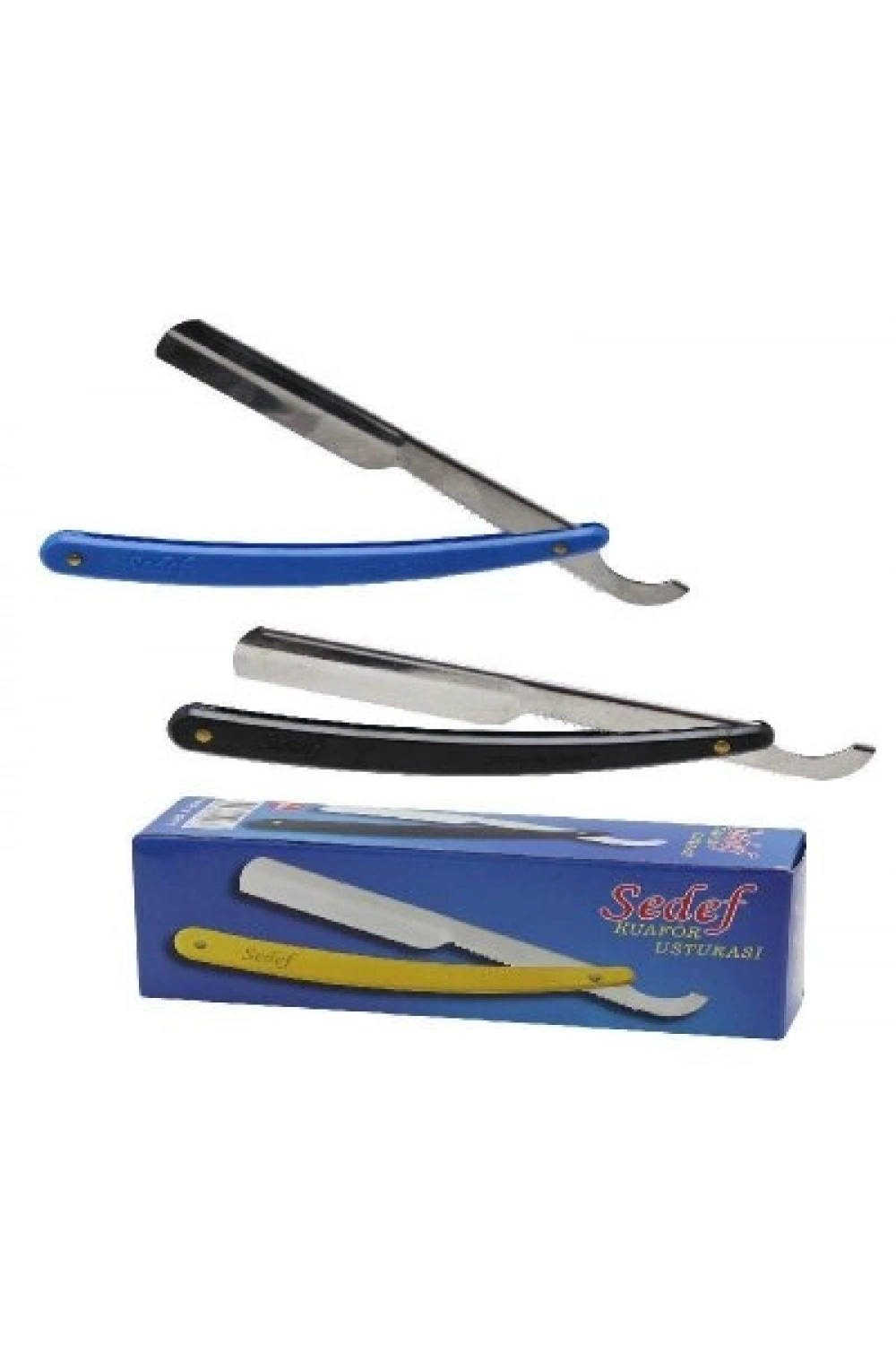 Egonex Sedef Kuaför Usturası Renkli*12x50