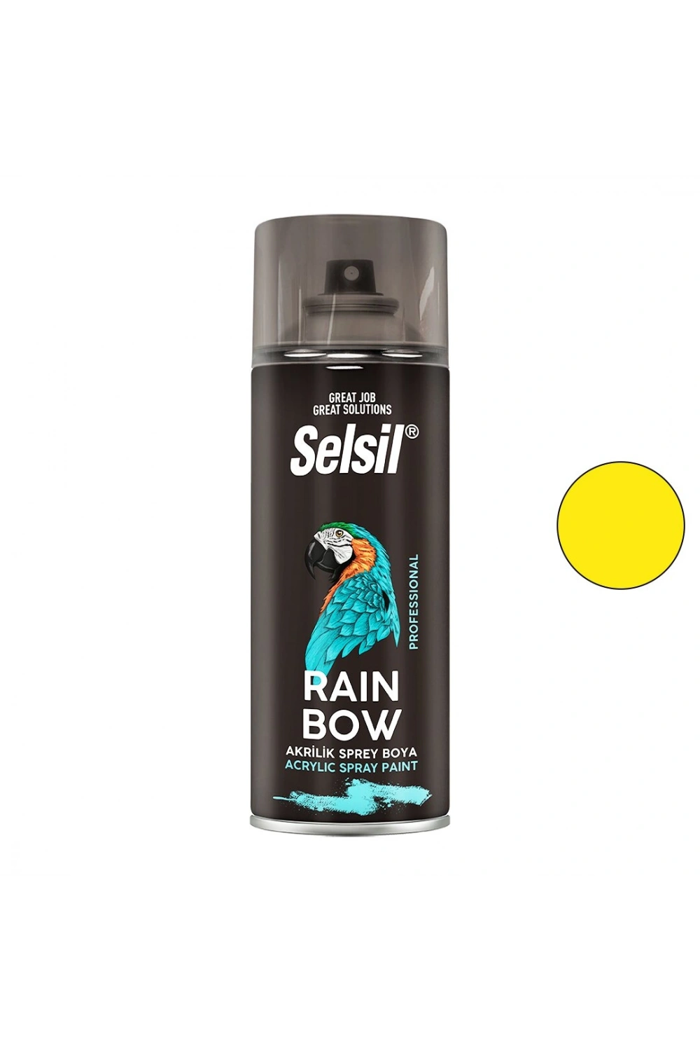 Egonex Selsil Tab-447 ( Sarı ) Sprey Boya ( 400ml )*12x1
