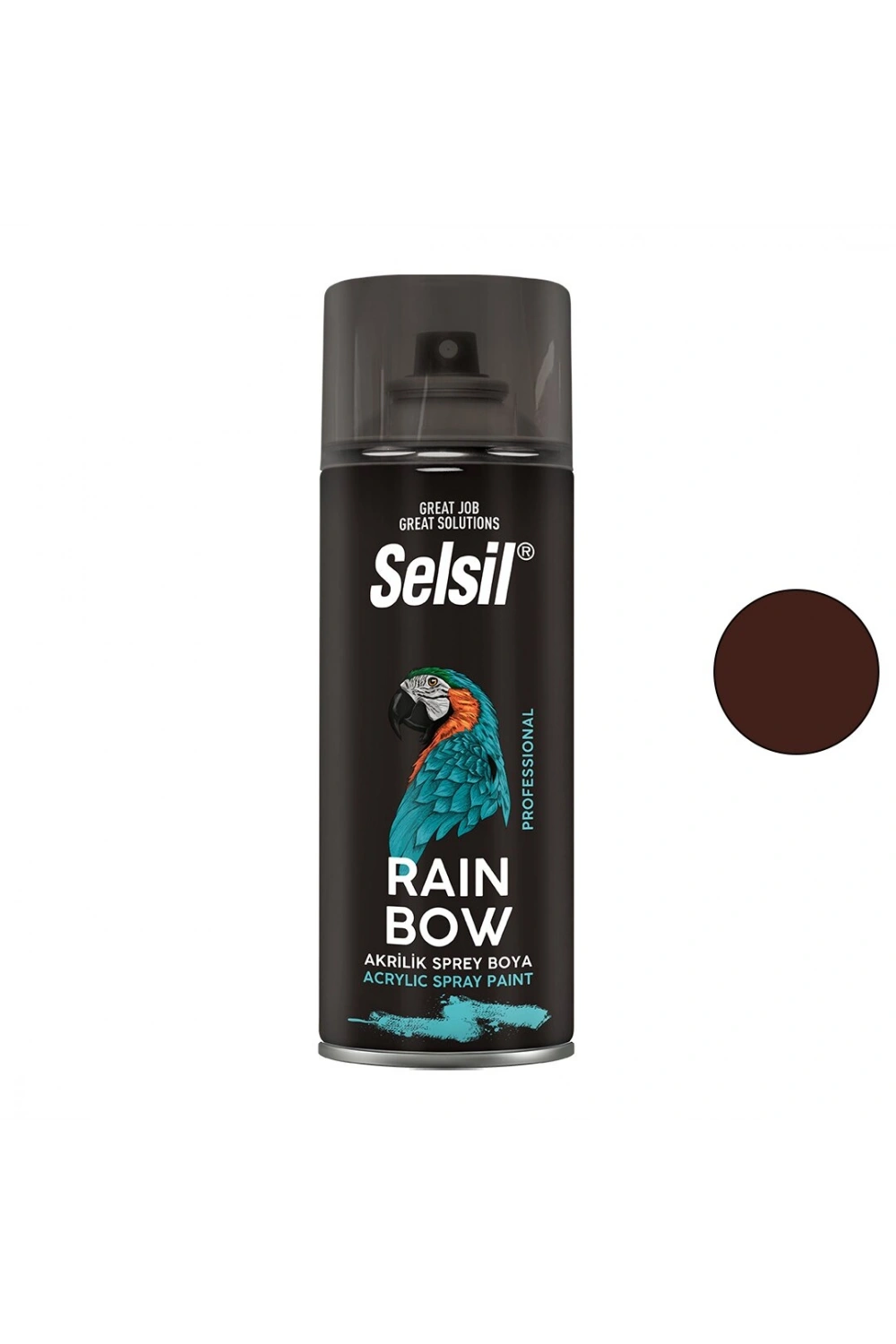 Egonex Selsil Tab-450 ( Kahverengi ) Sprey Boya ( 400ml )*12x1