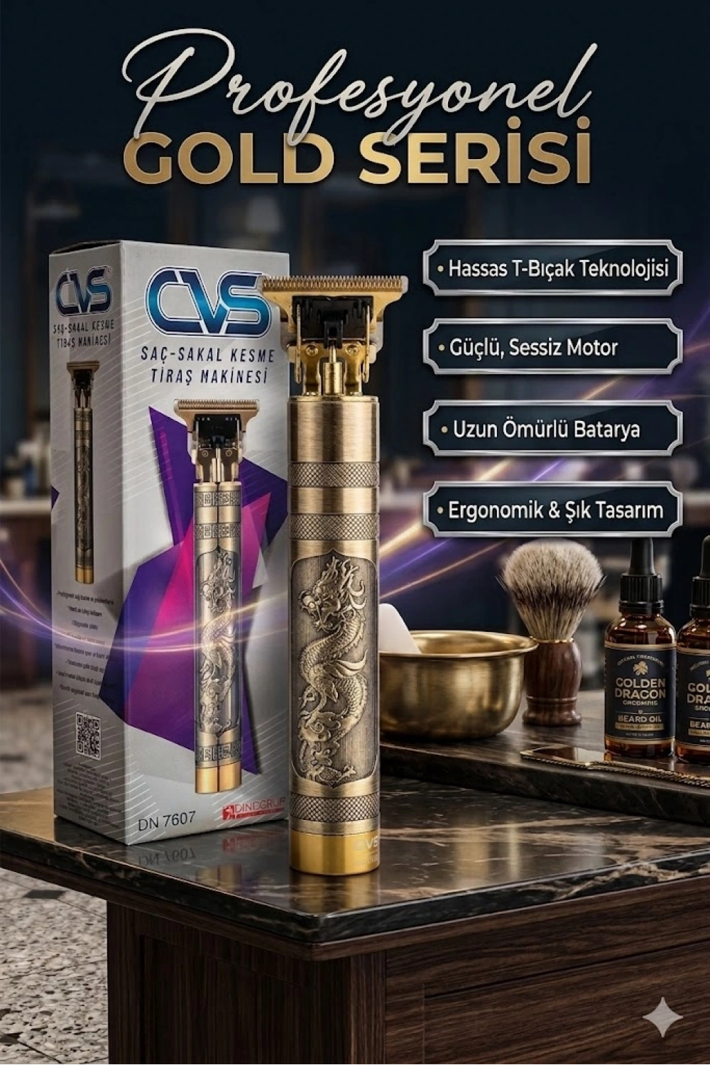 Egonex Sıfır Sinek Kaydı Çizik Tıraş Makinesi DN-7607