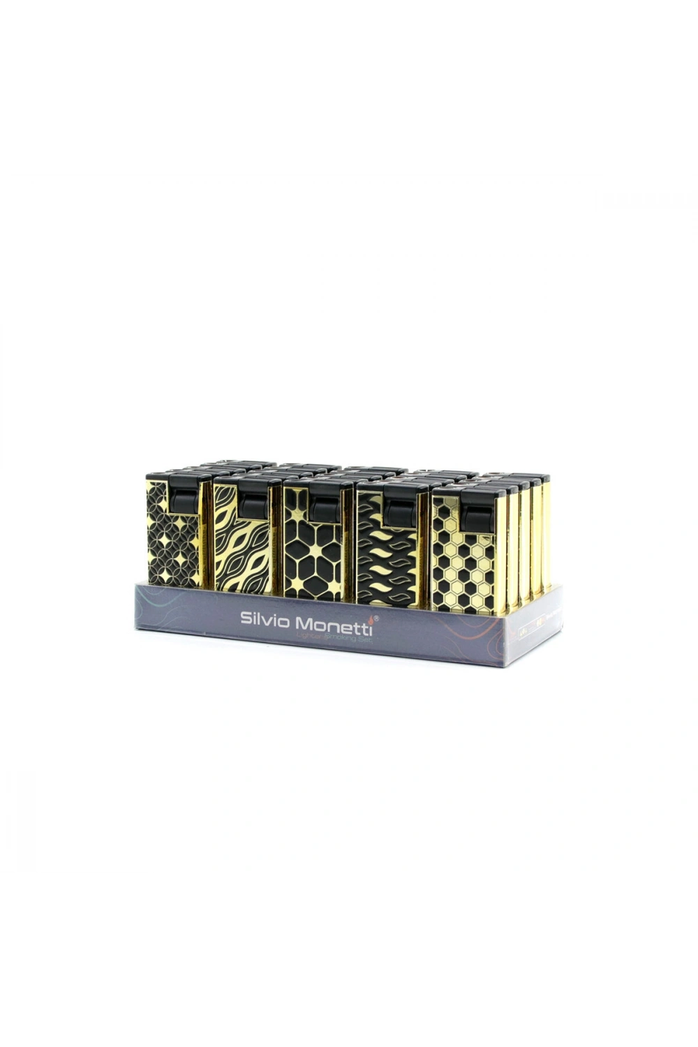 Egonex Silvio Monetti Sm-222p ( H ) ( Zigzag Desen ) ( Rüzgar ) Pürmüz Çakmak*25x20